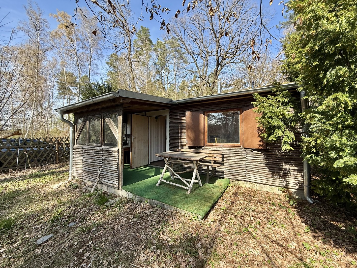 Blockhaus 1 · Außenansicht